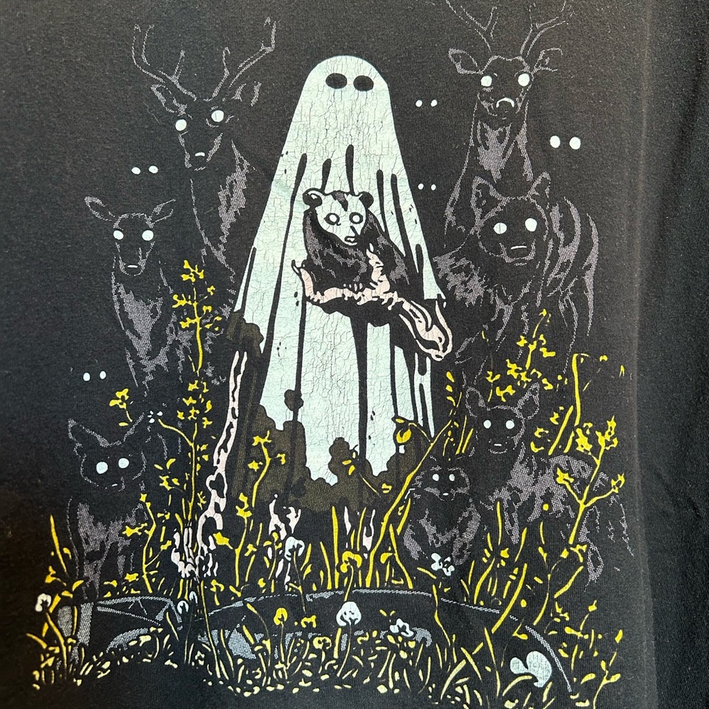 Ghost and Animals Graphic Tee